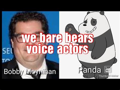 we bare bears voice actors